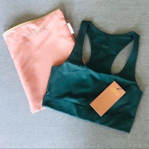 Girlfriend Collective Paloma Moss Bra Size S